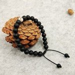 Suyi Multilayer Adjustable Leather Woven Braided Bangle Cross Bracelet Leaf Wrist Cuff Wristband
