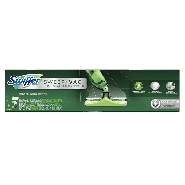 Swiffer Sweep and Vac, Vacuum Cleaner, Floor Sweeper Starter Kit