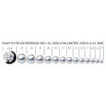 THE PEARL SOURCE 14K Gold AAA Quality Round White Freshwater Cultured Pearl Stud Earrings for Women
