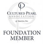 THE PEARL SOURCE 14K Gold AAA Quality Round White Freshwater Cultured Pearl Stud Earrings for Women
