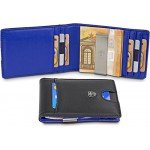 TRAVANDO Slim Wallet with Money Clip RIO RFID Blocking Card Mini Bifold Men