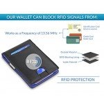 TRAVANDO Slim Wallet with Money Clip RIO RFID Blocking Card Mini Bifold Men