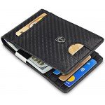 TRAVANDO Slim Wallet with Money Clip RIO RFID Blocking Card Mini Bifold Men