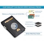 TRAVANDO Slim Wallet with Money Clip RIO RFID Blocking Card Mini Bifold Men