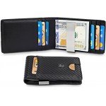 TRAVANDO Slim Wallet with Money Clip RIO RFID Blocking Card Mini Bifold Men