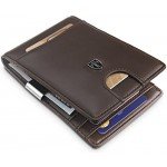 TRAVANDO Slim Wallet with Money Clip RIO RFID Blocking Card Mini Bifold Men