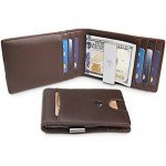 TRAVANDO Slim Wallet with Money Clip RIO RFID Blocking Card Mini Bifold Men