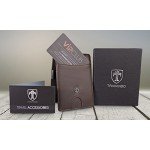 TRAVANDO Slim Wallet with Money Clip RIO RFID Blocking Card Mini Bifold Men