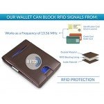 TRAVANDO Slim Wallet with Money Clip RIO RFID Blocking Card Mini Bifold Men
