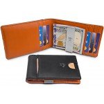 TRAVANDO Slim Wallet with Money Clip RIO RFID Blocking Card Mini Bifold Men