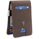 TRAVANDO Slim Wallet with Money Clip RIO RFID Blocking Card Mini Bifold Men