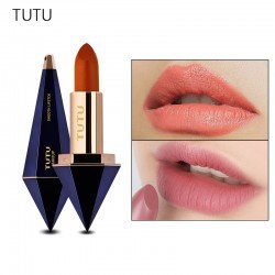 TUTU Matte Lipstick Long Lasting Sexy Lip Stick Korean Cosmetics Make Up 6 Color Stars Velvet For Red Lips Lipsticks Make-up Kit