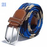 The new stretch woven elastic belt Factory direct cash belt Men Women belt canvas 20 colors belts The new stretch woven elastic belt Factory direct cash belt Men Women belt canvas 20 colors belts