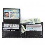Timberland Men's Genuine Leather RFID Blocking Passcase Security Wallet