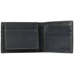 Timberland Men's Genuine Leather RFID Blocking Passcase Security Wallet