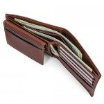 Timberland Men's Genuine Leather RFID Blocking Passcase Security Wallet