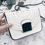 Trenadorab 2018 Fashion small bag Hollow Out Women Crossbody Bag Soft Leather handbags Women Clutch Purse Brand Shoulder Bags