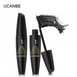 UCANBE Brand Black Mascara Makeup Volume Quick Dry Thick 3D Lengthening Curling Eyelashes Long Lasting Waterproof Cosmetics