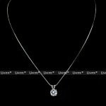 UMODE Classic Permanent 2ct Solitaire Hearts and Arrows CZ Pendant Necklace UN0047 UMODE Classic Permanent 2ct Solitaire Hearts and Arrows CZ Pendant Necklace UN0047