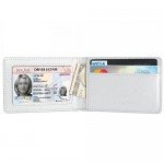 Ultra Slim Mini Size Wallet ID Window Card Case with RFID Blocking
