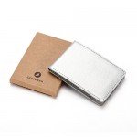 Ultra Slim Mini Size Wallet ID Window Card Case with RFID Blocking