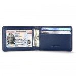 Ultra Slim Mini Size Wallet ID Window Card Case with RFID Blocking
