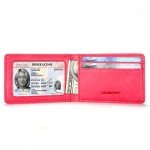 Ultra Slim Mini Size Wallet ID Window Card Case with RFID Blocking