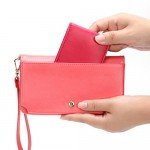 Ultra Slim Mini Size Wallet ID Window Card Case with RFID Blocking