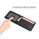 Ultra Slim Mini Size Wallet ID Window Card Case with RFID Blocking