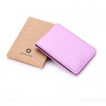 Ultra Slim Mini Size Wallet ID Window Card Case with RFID Blocking