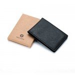 Ultra Slim Mini Size Wallet ID Window Card Case with RFID Blocking