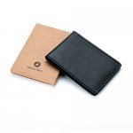 Ultra Slim Mini Size Wallet ID Window Card Case with RFID Blocking