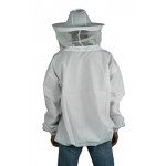 VIVO New Professional White Medium/Large Beekeeping/Bee Keeping Suit, Jacket, Pull Over, Smock with a Veil by (BEE-V105)