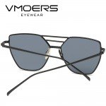 VMORS Ladies Pink Mirror Sunglasses Women Brand Lunette Female 2018 Sun Glasses For Women Aviator Shades Oculos de sol feminino