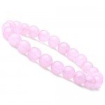 WRCXSTONE Natural 8mm Gorgeous Semi-Precious Gemstones Healing Crystal Stretch Beaded Bracelet Unisex