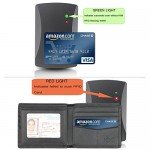 Wallet for Men-Genuine Leather RFID Blocking Bifold Stylish Wallet With 2 ID Window