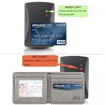 Wallet for Men-Genuine Leather RFID Blocking Bifold Stylish Wallet With 2 ID Window