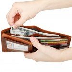 Wallet for Men-Genuine Leather RFID Blocking Bifold Stylish Wallet With 2 ID Window