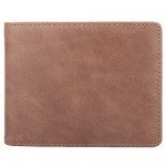 Wallet for Men-Genuine Leather RFID Blocking Bifold Stylish Wallet With 2 ID Window