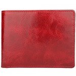 Wallet for Men-Genuine Leather RFID Blocking Bifold Stylish Wallet With 2 ID Window