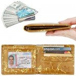 Wallet for Men-Genuine Leather RFID Blocking Bifold Stylish Wallet With 2 ID Window