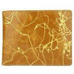 Wallet for Men-Genuine Leather RFID Blocking Bifold Stylish Wallet With 2 ID Window
