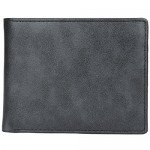 Wallet for Men-Genuine Leather RFID Blocking Bifold Stylish Wallet With 2 ID Window