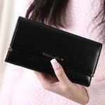 Wallet,toraway 2016 Women Elegant Clutch Long Purse Leather Wallet Bags Gift