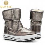 Winter Women Boots  thermal boots lady shoes boys girls waterproof snow boot plus size fashion shoe non-slip thick fur free ship