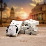 Wistic Hamsa Evil Eye Adjustable Bracelet Kabbalah Silver String Bracelet for Women Men Girls boys