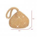 Woman Evening bag Women Diamond Rhinestone Clutch Crystal Day Clutch Lady Wallet Wedding Purse Party Banquet Black Gold Silver