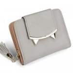 Women Cute Cat Mini Wallet Design Coin Purse leather Wrist Strap