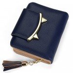 Women Cute Cat Mini Wallet Design Coin Purse leather Wrist Strap