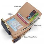 Women Cute Cat Mini Wallet Design Coin Purse leather Wrist Strap